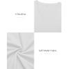 imageATHMILE Womens Fall Deep V Neck Long Sleeve Shirts Modal Slim Fit Basic Tee Tops 2025Awhite