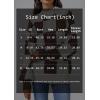 imageATHMILE Womens Fall Fashion Mock Neck Sweater Long Sleeve Plaid Ribbed Knit Loose Pullover Tops Trendy Office OutfitsMocha