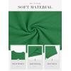 imageATHMILE Womens Long Sleeve Crewneck Ribbed Tops Fitted Stretch Casual Basic T Shirts 2025Bgreen