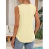imageATHMILE Womens Tank Tops Summer Spring Sleeveless Casual Cute Basic Trendy Loose Flowy Beach Shirt Vacation Outfits 2025Apricot