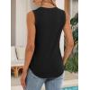 imageATHMILE Womens Tank Tops Summer Spring Sleeveless Casual Cute Basic Trendy Loose Flowy Beach Shirt Vacation Outfits 2025Black