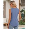 imageATHMILE Womens Tank Tops Summer Spring Sleeveless Casual Cute Basic Trendy Loose Flowy Beach Shirt Vacation Outfits 2025Blue