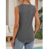 imageATHMILE Womens Tank Tops Summer Spring Sleeveless Casual Cute Basic Trendy Loose Flowy Beach Shirt Vacation Outfits 2025Grey