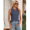 imageATHMILE Womens Tank Tops Summer Spring Sleeveless Casual Cute Basic Trendy Loose Flowy Beach Shirt Vacation Outfits 2025Purple Blue