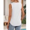 imageATHMILE Womens Tank Tops Summer Spring Sleeveless Casual Cute Basic Trendy Loose Flowy Beach Shirt Vacation Outfits 2025White
