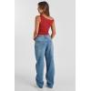 imageWomens Off The Shoulder Tops Summer Shirts Going Out Crop Tank Top Y2K T Corset Tube Cute FashionRed