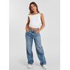 imageWomens Off The Shoulder Tops Summer Shirts Going Out Crop Tank Top Y2K T Corset Tube Cute FashionWhite
