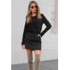 imageATHMILE Long Sleeve Shirts for Women Basic Business Casual Tops Work Clothes 2025 Fall Fashion OutfitsBlack