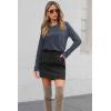 imageATHMILE Long Sleeve Shirts for Women Basic Business Casual Tops Work Clothes 2025 Fall Fashion OutfitsNavy