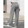 imageATHMILE Women Sweatpants Soft Jogging Straight Pajama Sweats Wide Leg Sweatpants Women Lounge Pants Joggers 2025Grey