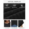 imageATHMILE Womens Tops Summer Sweaters Regular Fit Short Sleeve Shirts Fashion Dressy Casual Business Tunic Blouses 2025Black