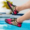 imageATHMILE Water Shoes for Women Men Quick Dry Beach Barefoot Aqua Swim Shoes NonSlip for Wading Rafting Hiking KayakingB Pink Yellow