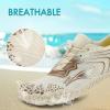 imageATHMILE Water Shoes for Women Men Quick Dry Beach Barefoot Aqua Swim Shoes NonSlip for Wading Rafting Hiking KayakingC Beige