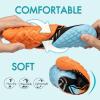 imageATHMILE Water Shoes for Women Men Quick Dry Beach Barefoot Aqua Swim Shoes NonSlip for Wading Rafting Hiking KayakingC Orange