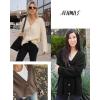 imageATHMILE Oversized Cardigan Sweaters for Women Lightweight Button VNeck Casual Open Front Knit Fall Outfits 2025Apricot