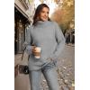 imageATHMILE Oversized Chunky Sweaters for Women Fall Turtleneck Long Sleeve Knit Pullover Tops 2025 Winter Fashion ClothesGrey