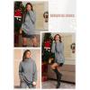 imageATHMILE Oversized Chunky Sweaters for Women Fall Turtleneck Long Sleeve Knit Pullover Tops 2025 Winter Fashion ClothesGrey