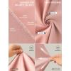 imageATHMILE Womens Wide Leg Sweatpants Air Fabric Straight Lowrise Drawstring Elastic Low Waist Fall Clothing Pockets 2025Pink