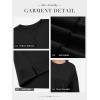 imageATHMILE Womens Casual Crew Neck Sweatshirt Loose Soft Long Sleeve Shirts Oversized Pullover Tops Fall OutfitsBlack