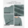 imageATHMILE Womens Casual Crew Neck Sweatshirt Loose Soft Long Sleeve Shirts Oversized Pullover Tops Fall OutfitsBlue