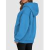 imageATHMILE Womens Oversized Hoodies Fleece Sweatshirts Long Sleeve Sweaters Pullover Fall Clothes with PocketBlue
