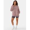 imageATHMILE Womens Oversized Sweatshirts Fall Fashion Hoodies Half Zip Fleece Pullover Long Sleeve Y2K Clothes with Side PocketsDarkpink