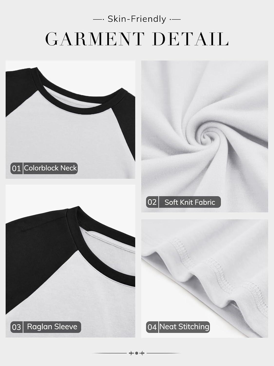 imageATHMILE Women Oversized Long Sleeve Shirt 2025 Fall Winter Casual Basics Top Loose Fit Tee Fashion Cute ClothesWhite Black