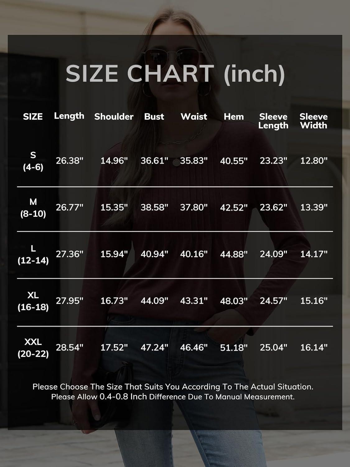 imageATHMILE Womens Long Sleeve Shirts Business Casual Blouse Dressy Fall Spring Basic Outfits Trendy Loose Fit Tunic TopsWine Red