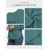 imageATHMILE Long Sleeve Shirts for Women 2025 Fall Outfits Henley Dressy Casual Tops Trendy Blouses Cute TShirts Fashion ClothesBlue Green