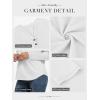 imageATHMILE Long Sleeve Shirts for Women 2025 Fall Outfits Henley Dressy Casual Tops Trendy Blouses Cute TShirts Fashion ClothesWhite