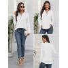 imageATHMILE Long Sleeve Shirts for Women 2025 Fall Outfits Henley Dressy Casual Tops Trendy Blouses Cute TShirts Fashion ClothesWhite