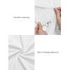 imageATHMILE Womens Short Sleeve Shirts Crop Tops Basic Double Modal Layering Tight Slim Fit Y2K T Shirts Clothes 2024White