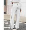 imageATHMILE Women Sweatpants Track Wide Leg Drawstring Soft Jogging Straight Pajama Sweats Lounge Teen Girl Athletic Pants 2025White