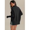 imageATHMILE Womens Oversized Turtleneck Sweaters Fall Fashion Outfits Batwing Sleeve Ribbed Tunic Winter Clothes 2025Black