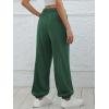 imageATHMILE Sweatpants Women Baggy Lounge Pants Workout Gym Active High Waisted Comfy Joggers for Women Fall Clothes 2025Dark Green