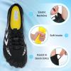 imageBarefoot Water Shoes Women Men Adult Hiking Swim Beach River Pool Hike Guarding Shoes Aqua Socks Protective Comfort Wide Toe Box Width Rock Climbing Vacation Outdoor 2025 NewBlack015