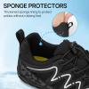 imageBarefoot Water Shoes Women Men Adult Hiking Swim Beach River Pool Hike Guarding Shoes Aqua Socks Protective Comfort Wide Toe Box Width Rock Climbing Vacation Outdoor 2025 NewBlack029