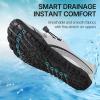 imageBarefoot Water Shoes Women Men Adult Hiking Swim Beach River Pool Hike Guarding Shoes Aqua Socks Protective Comfort Wide Toe Box Width Rock Climbing Vacation Outdoor 2025 NewWhite Black023