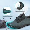 imageBarefoot Water Shoes Women Men Adult Hiking Swim Beach River Pool Hike Guarding Shoes Aqua Socks Protective Comfort Wide Toe Box Width Rock Climbing Vacation Outdoor 2025 NewGrey014