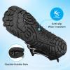 imageBarefoot Water Shoes Women Men Adult Hiking Swim Beach River Pool Hike Guarding Shoes Aqua Socks Protective Comfort Wide Toe Box Width Rock Climbing Vacation Outdoor 2025 NewBlack029