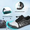 imageBarefoot Water Shoes Women Men Adult Hiking Swim Beach River Pool Hike Guarding Shoes Aqua Socks Protective Comfort Wide Toe Box Width Rock Climbing Vacation Outdoor 2025 NewBlack040