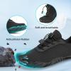 imageBarefoot Water Shoes Women Men Adult Hiking Swim Beach River Pool Hike Guarding Shoes Aqua Socks Protective Comfort Wide Toe Box Width Rock Climbing Vacation Outdoor 2025 NewBlack032