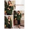 imageATHMILE Oversized Cardigan Sweaters for Women Fall Outfits Chunky Knit Open Front Sweater with PocketsArmy Green