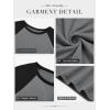 imageATHMILE Womens Oversized Long Sleeve T Shirts Basic Crewneck Tee Fall Tops Casual Workout Fashion Casual Y2K ClothesCgrey Black