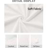 imageATHMILE Womens Summer Tops Pleated Crew Neck T Shirts Swiss Dot Puff Sleeve Loose Casual Blouses Trendy Date OutfitsWhite