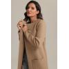 imageWomens Fall Sweater Open Front Knit Lightweight Cardigan Casual Long Coatigan Lady Jacket Coat Winter Outerwear 2026Khaki