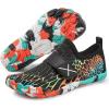 imageATHMILE Kids Water Shoes Boys Girls Water Shoes Quick Dry Barefoot Beach Sports Swim Pool Summer ShoesLittle KidBig KidBlack Cobweb