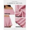 imageATHMILE Off The Shoulder Tops for Women 2025 Fall Long Sleeve Oversized Tshirts Fashion Going Out Outfits Casual Basic Tees