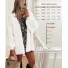 image:imageATHMILE Womens Fall Oversized Cardigan Sweaters Long Lantern Sleeve Knit Open Front Lightweight Winter Fashion Clothes 2026White