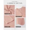 image:imageATHMILE Long Sleeve Shirts for Women 2026 Fall Outfits Henley Dressy Casual Tops Trendy Blouses Cute TShirts Fashion ClothesHalfcoral